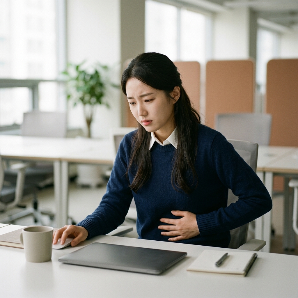 방귀가계속나와요, 혹시 장내 가스 원인이 담적은 아닐까요?
