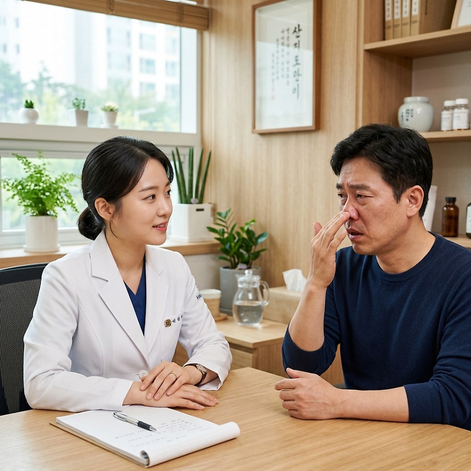 코막힘 원인 코물혹, 수술 꼭 해야 할까요? 한의사가 답합니다