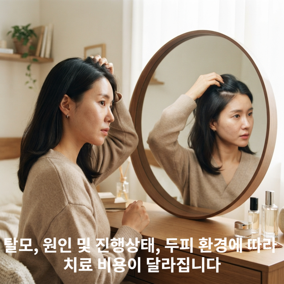 정수리 탈모 치료 비용, 합리적인 기준과 고려할 점은 무엇일까요?