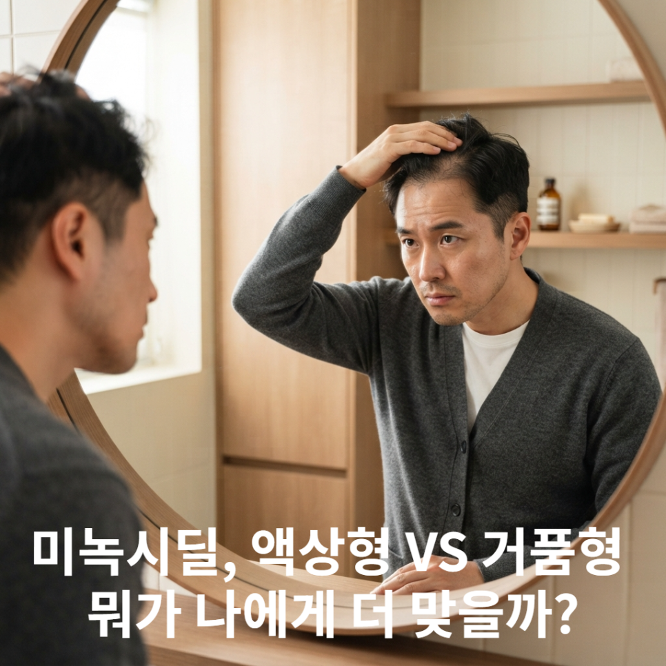 로게인폼, 바르는 탈모약 효과와 부작용에 대한 한의사의 정리