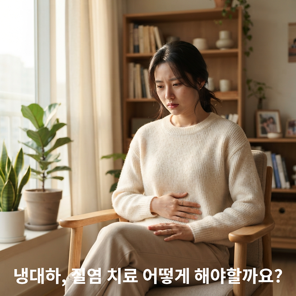 냉대하증, 혹시 질염 신호일까요? 색깔과 냄새로 알아보는 원인