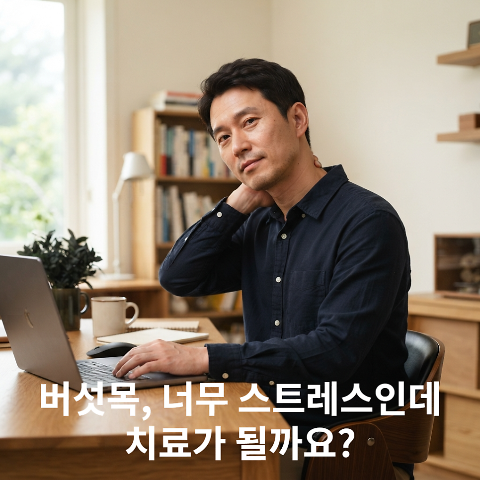 뒷목이 불룩 튀어나왔다면 버섯목, 어떤 병원을 가야 할까요?